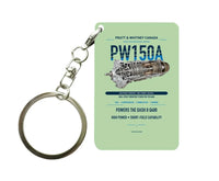 Thumbnail for PW150A Key Chain design on light green key chain