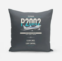 Thumbnail for Tecnam P2002 Sierra MkII design on gray pillow
