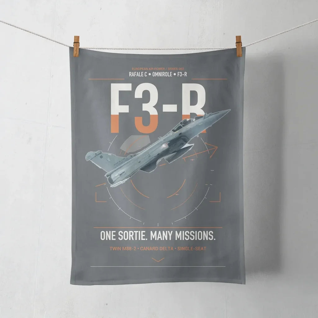 Dassault Rafale C — F3-R standard design on gray towel