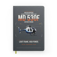 Thumbnail for MD Helicopters MD 530F design on gray notebook