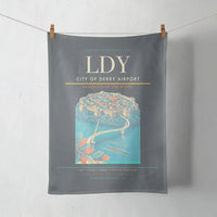 Thumbnail for City of Derry Airport (LDY) design on gray towel