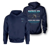Thumbnail for DJI Matrice 3TD design on navy blue hoodie