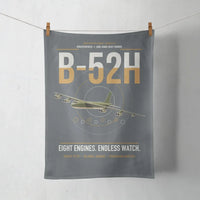 Thumbnail for B-52H Stratofortress design on gray towel