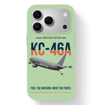 Thumbnail for KC-46A PEGASUS design on light green magsafe iphone case, for iPhone 17 Pro