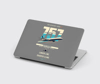 Thumbnail for Boeing 757-300 design on gray MacBook case