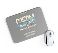 Thumbnail for Cessna 150M design on gray rectangle mouse pad