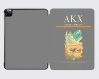 Thumbnail for Aktobe Airport (AKX) design on gray ipad tablet case