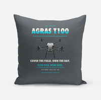Thumbnail for DJI Agras T100 design on gray pillow