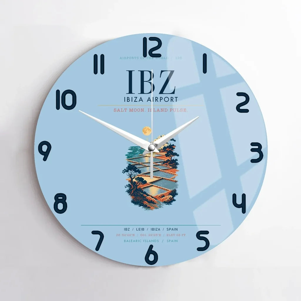 Ibiza Airport IBZ - Ses Salines Moon-Tide Loom - Blue