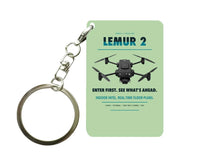 Thumbnail for BRINC LEMUR 2 Key Chain design on light green key chain
