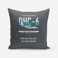 Thumbnail for DHC-6 Twin Otter Classic 300-G design on gray pillow