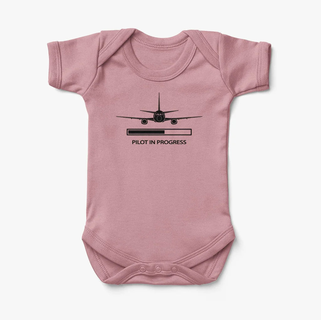 Pilot In Progress Baby Bodysuit - view 11
