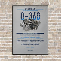 Thumbnail for O-360 vertical canvas print - framed - light gray background