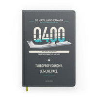 Thumbnail for De Havilland Dash 8-400 design on gray notebook