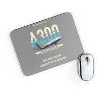 Thumbnail for Airbus A300C4-600 design on gray rectangle mouse pad