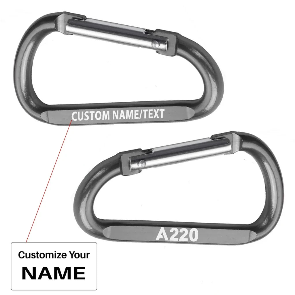 Customisable Airbus A220 Key Chain - view 11