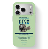Thumbnail for GE9X Case design on light green iphone case