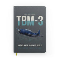 Thumbnail for TBM-3 Avenger design on gray notebook