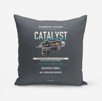 Thumbnail for CATALYST design on gray pillow