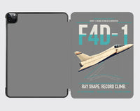 Thumbnail for F4D-1 Skyray design on gray ipad tablet case