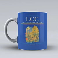 Thumbnail for Lecce Galatina Air Base (LCC) airport code design on blue ceramic mug