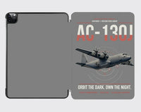 Thumbnail for AC-130J Ghostrider design on gray ipad tablet case