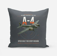 Thumbnail for Junkers Ju 88A-4 design on gray pillow
