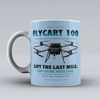 Thumbnail for FlyCart 100 Mug design on light blue dji