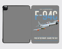 Thumbnail for F-94C Starfire design on gray ipad tablet case