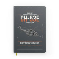 Thumbnail for Sikorsky CH-53E Super Stallion design on gray notebook