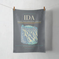 Thumbnail for Idaho Falls Regional Airport (IDA) design on gray towel