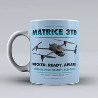Thumbnail for Matrice 3TD Mug design on light blue dji