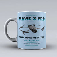 Thumbnail for Mavic 3 Pro Mug design on light blue dji