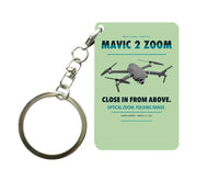 Thumbnail for DJI Mavic 2 Zoom Key Chain design on light green key chain