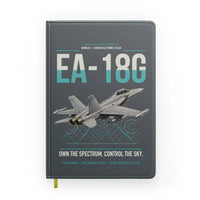 Thumbnail for EA-18G Growler design on gray notebook