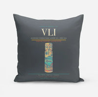 Thumbnail for Bauerfield International Airport (VLI) design on gray pillow