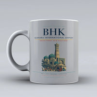 Thumbnail for Bukhara International Airport BHK Mug - Light Gray