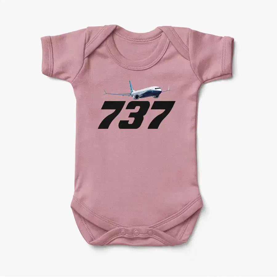 Boeing 737 Baby Bodysuit - view 11