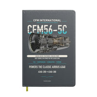 Thumbnail for CFM56-5C design on gray notebook