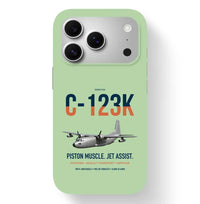 Thumbnail for C-123K Provider design on light green magsafe iphone case, for iPhone 17 Pro