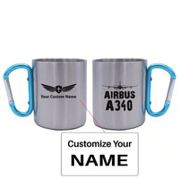 Thumbnail for Customisable Airbus A340 Mug - view 11