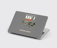 Thumbnail for Fairey Swordfish Mk I design on gray MacBook case