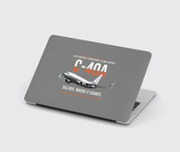 Thumbnail for C-40A Clipper Fleet Logistics Ready design on gray MacBook case