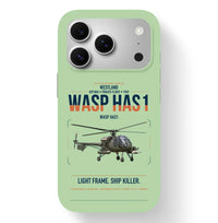 Thumbnail for Westland Wasp HAS1 design on light green magsafe iphone case, for iPhone 17 Pro