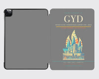 Thumbnail for Heydar Aliyev International Airport (GYD) design on gray ipad tablet case