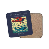 Thumbnail for The Endurance Clock - Designed Coasters design on navy blue 1-piece