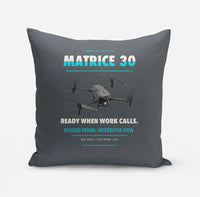 Thumbnail for DJI Matrice 30 design on gray pillow