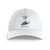 Thumbnail for HAL LCH Prachand design on white printed hat
