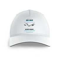 Thumbnail for Percepto Air Max design on white printed hat