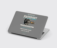 Thumbnail for PASSPORT design on gray MacBook case